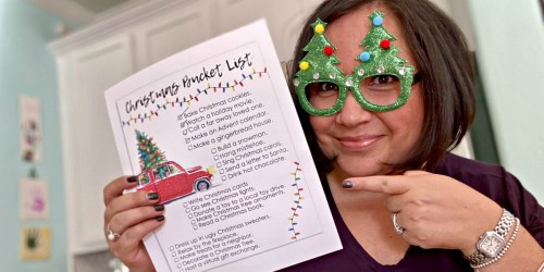 Print Your Free Christmas Bucket List for Lots of Holiday Fun