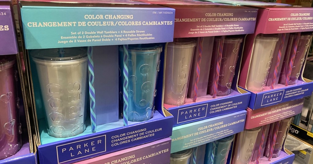 color changing tumblers in packages at costco
