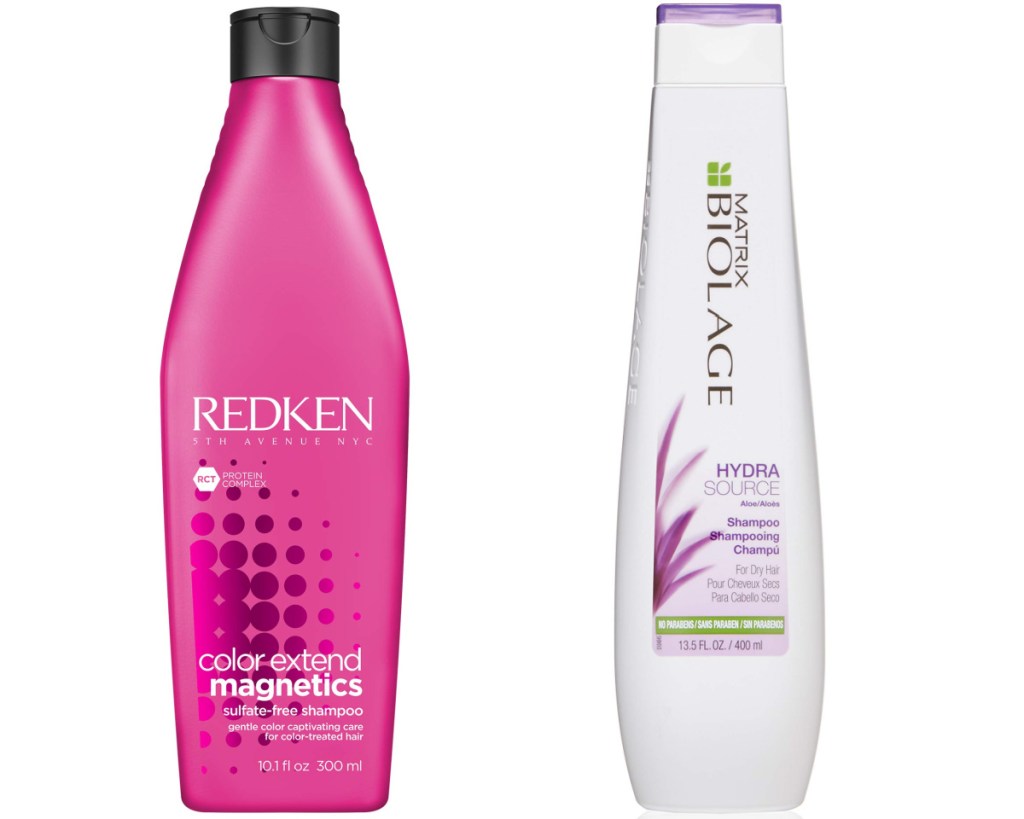 redken and biolage shampoos 