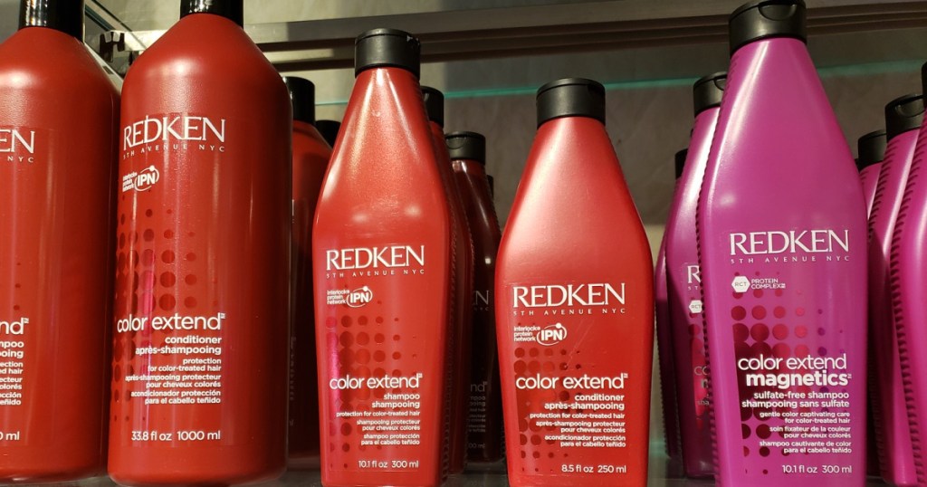 redken products on shelf