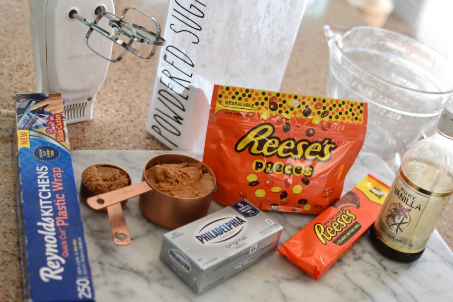 ingredients for reese's peanut butter ball