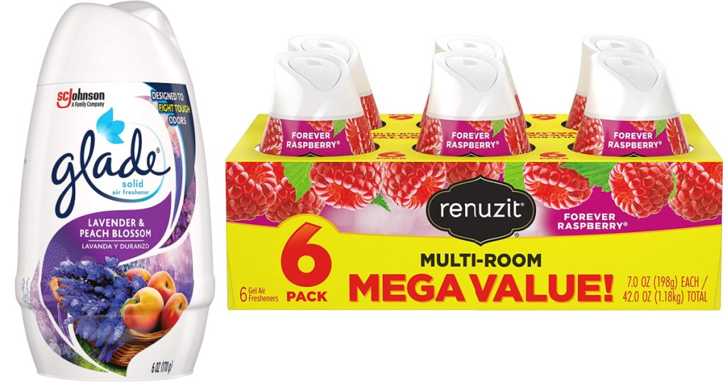 solid gel fresheners and renuzit