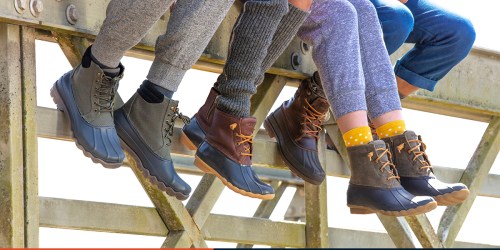 50% Off Sperry Women’s Duck Boots + Free Shipping