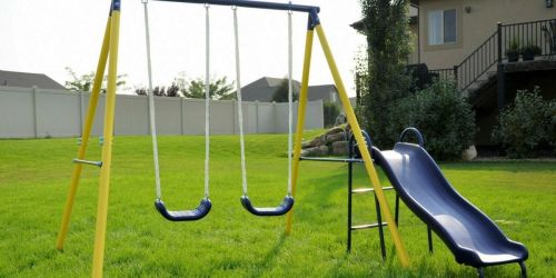 Play Time Metal Swing Set Only $69 Shipped on Walmart.com (Regularly $135)