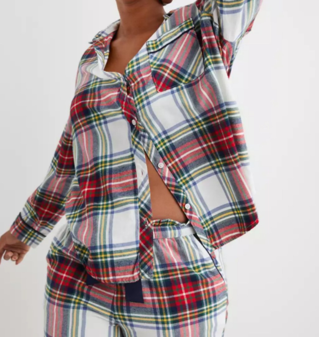 Aerie flannel pajamas