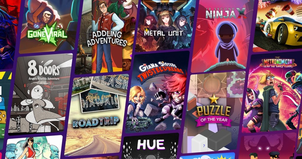 Amazon Prime gaming games