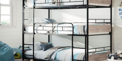 Triple Bunk Bed Only $295 Shipped on Walmart.com (Regularly $500)