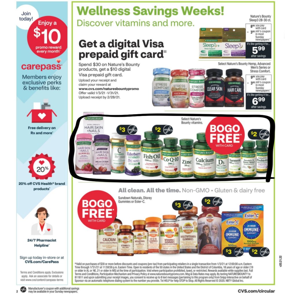 CVS Weekly Ad January 3rd - 9th Page 5