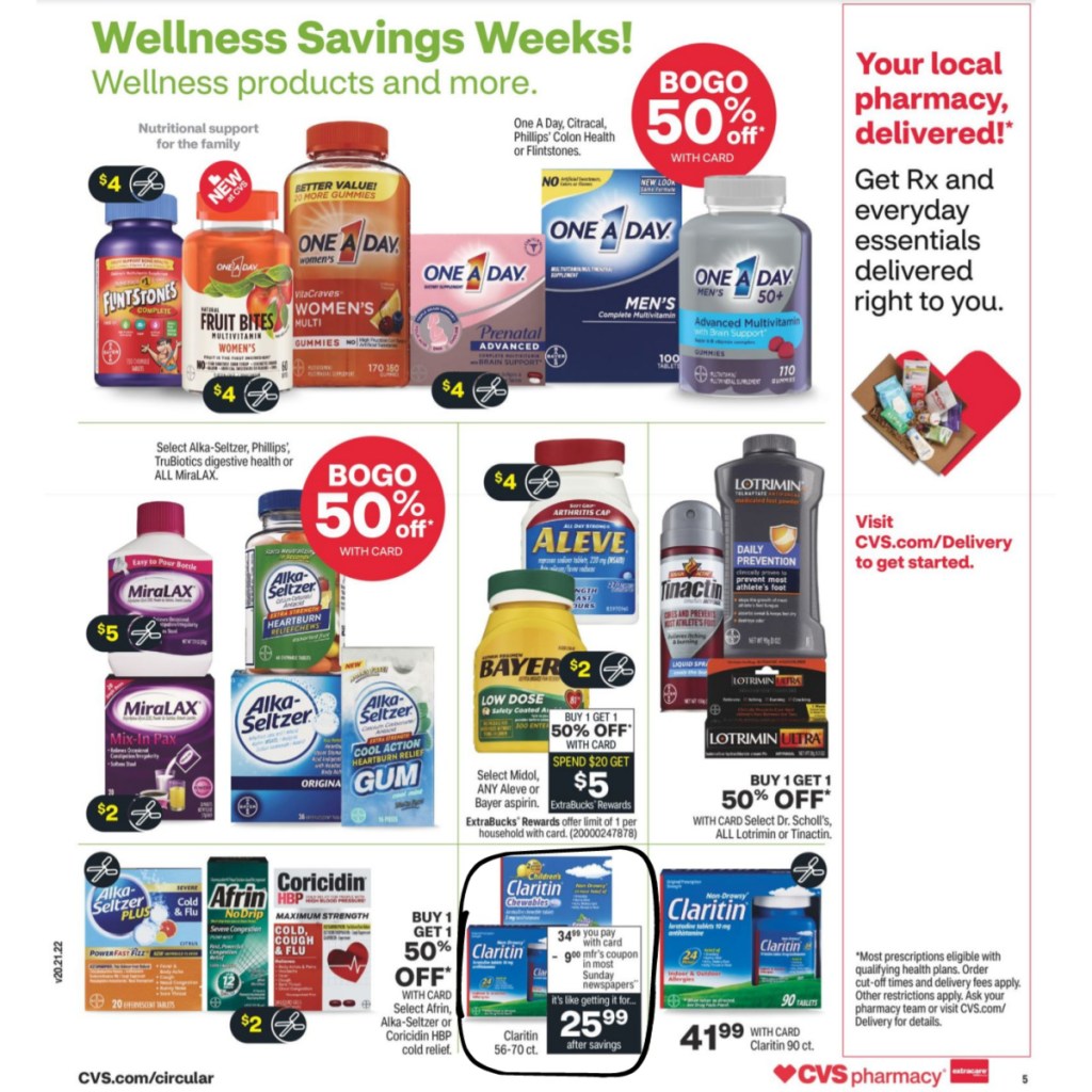 CVS Weekly Ad January 3rd - 9th Page 7