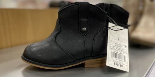 50% Off Cat & Jack Kids Boots on Target.com | Styles from $9.99 (Regularly $20)