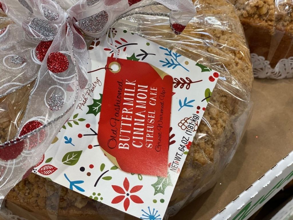 Costco Buttermilk Cinnamon Streusel Cake