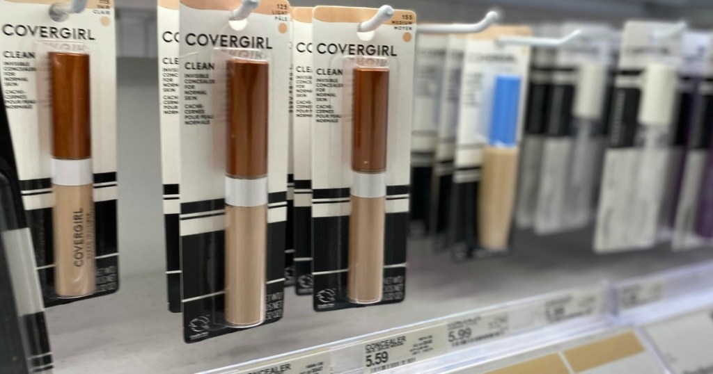 CoverGirl Concealers hanging in Target