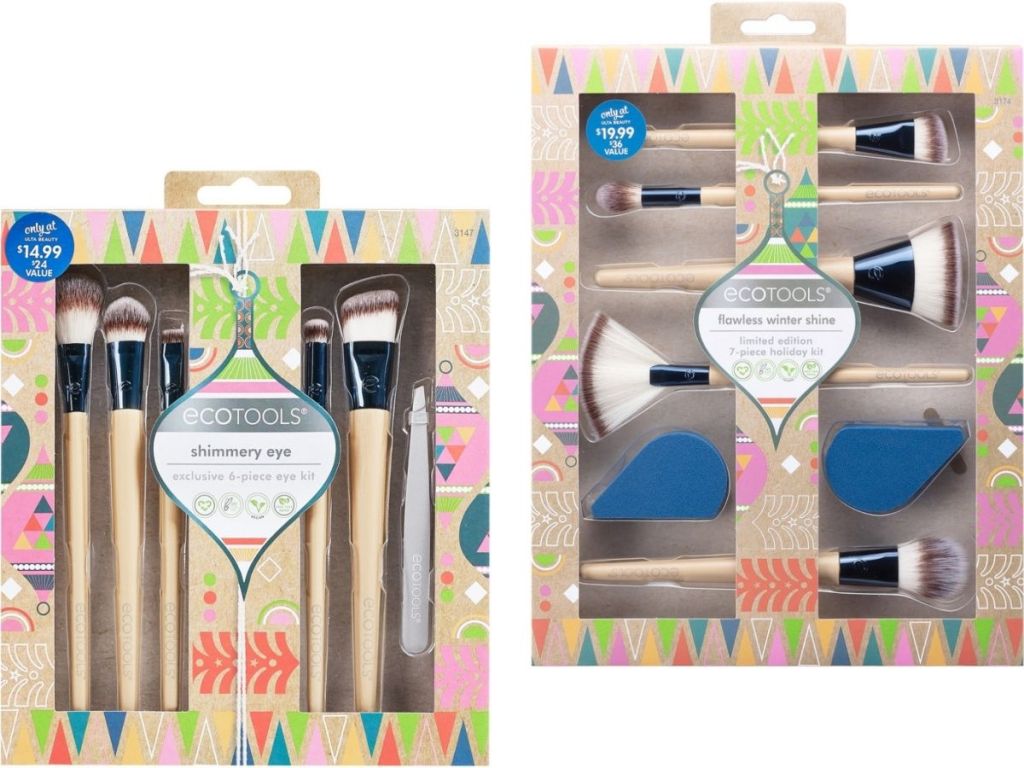 Two Ecotools Holiday Gift Sets