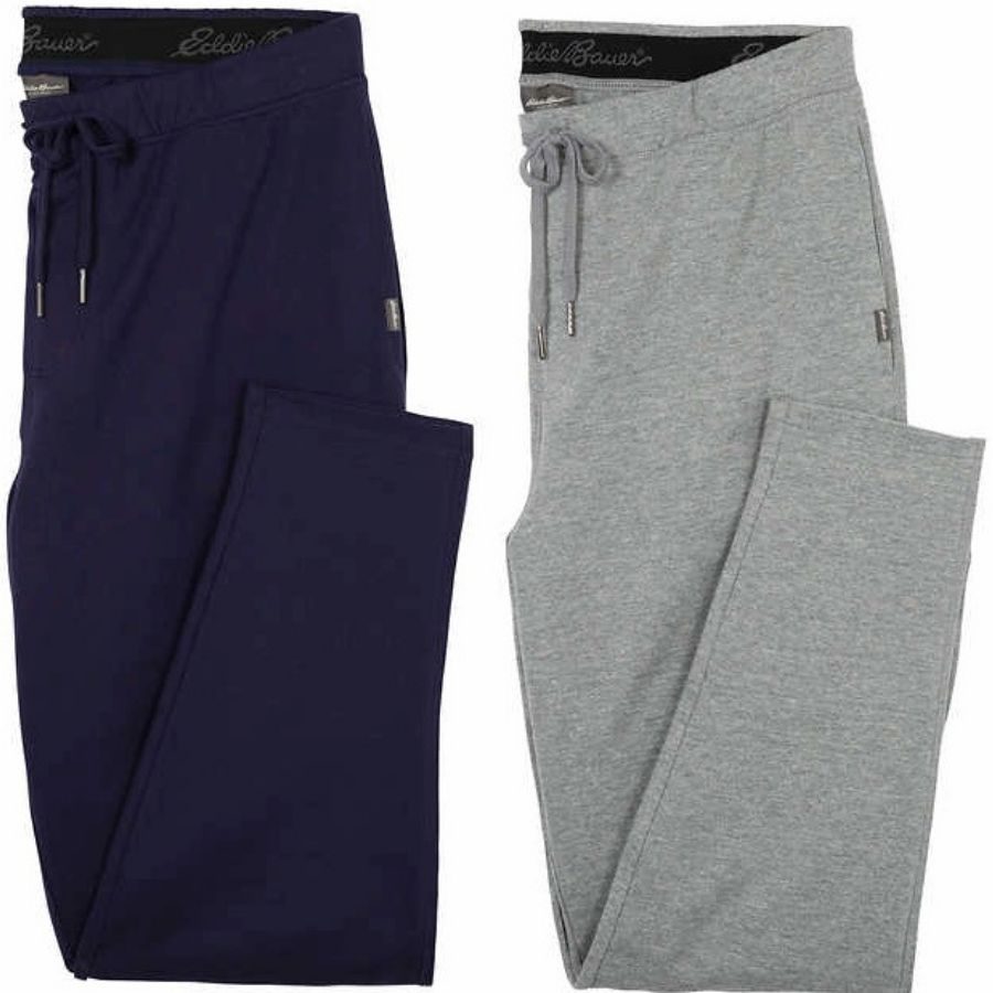 two eddie bauer mens jogger pants