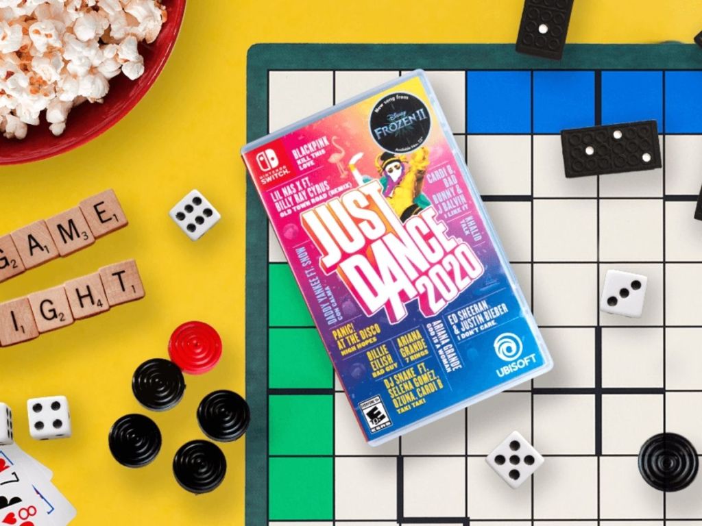Just dance 2021 on game board