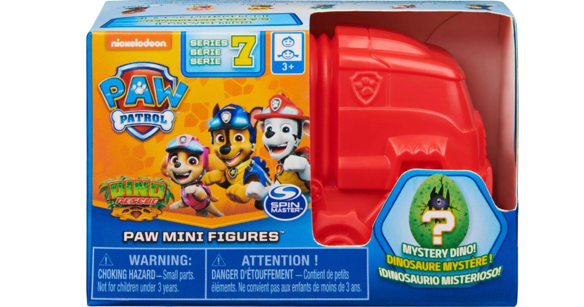 PAW Patrol Dino Rescue Collectible Blind Box in packaging