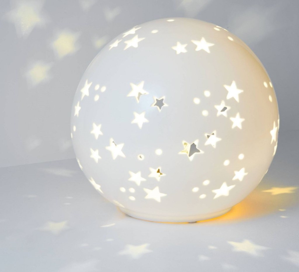 nightlight with stars on it