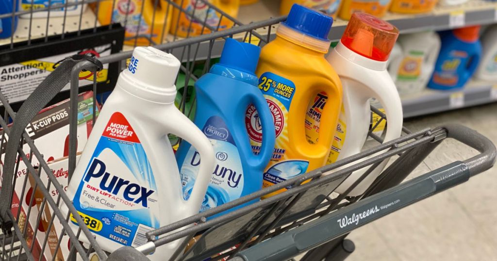 laundry care in basket 