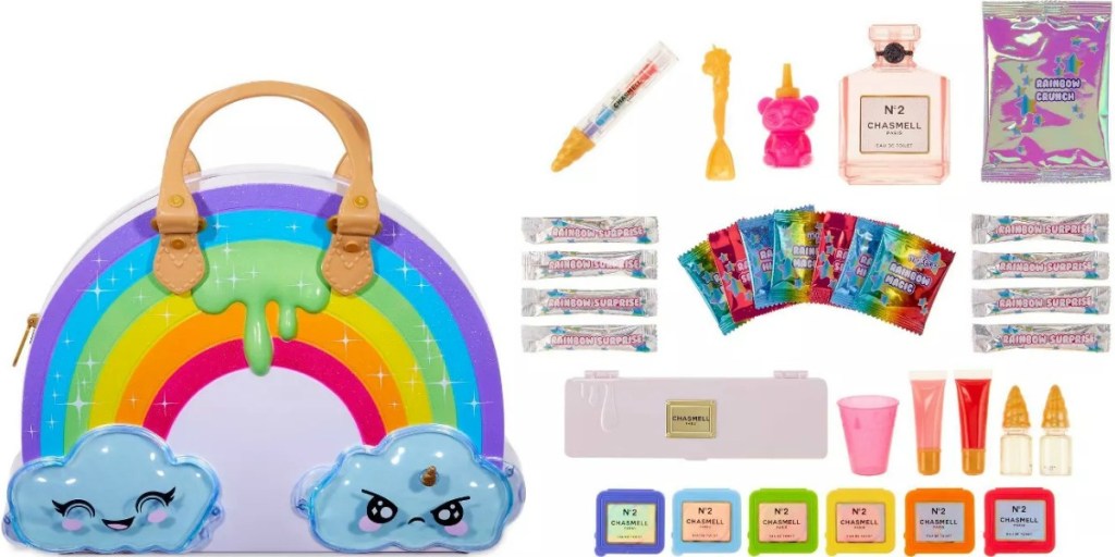 Rainbox themed slime kit