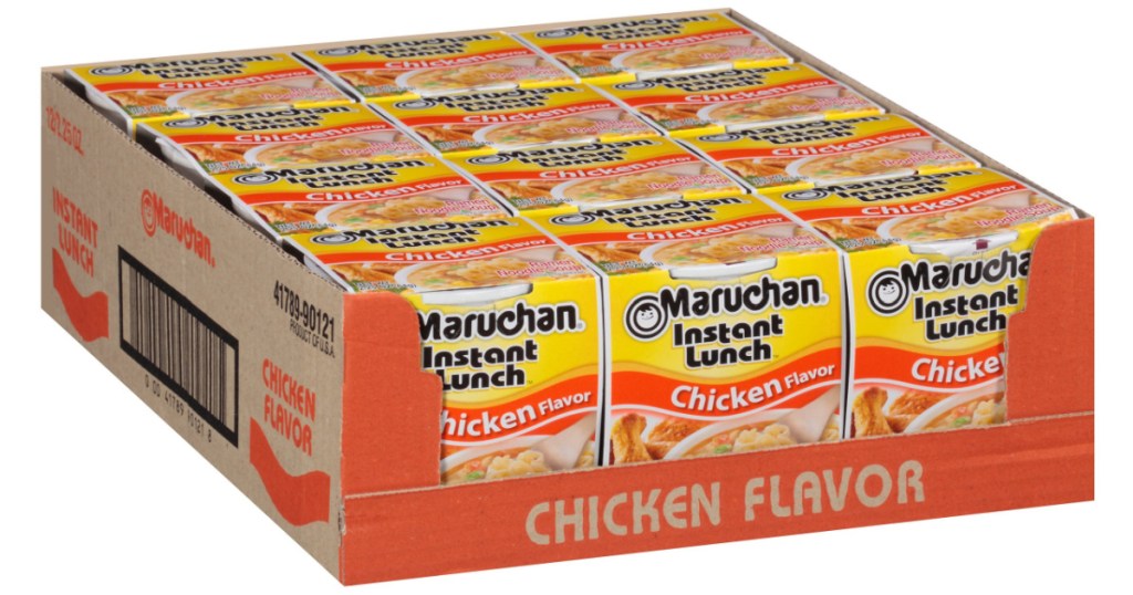 12 pack of chicken ramen noodles