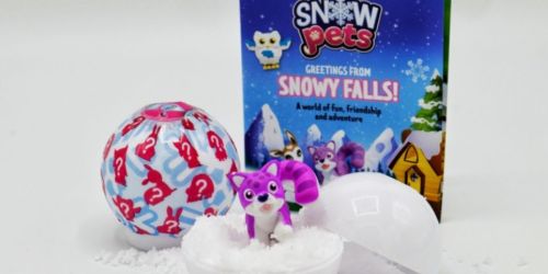 Snow Pets & Amazing Snow Kit Only $2.79 on Michaels.com | Add Water to Reveal a Cute Toy