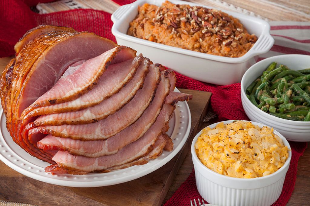 spiral cut ham dinner