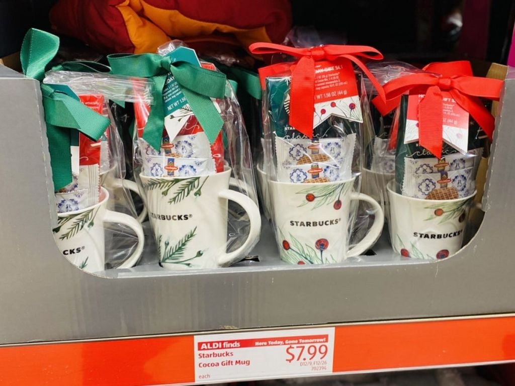 Starbucks Cocoa Mug Gift Set ALDI