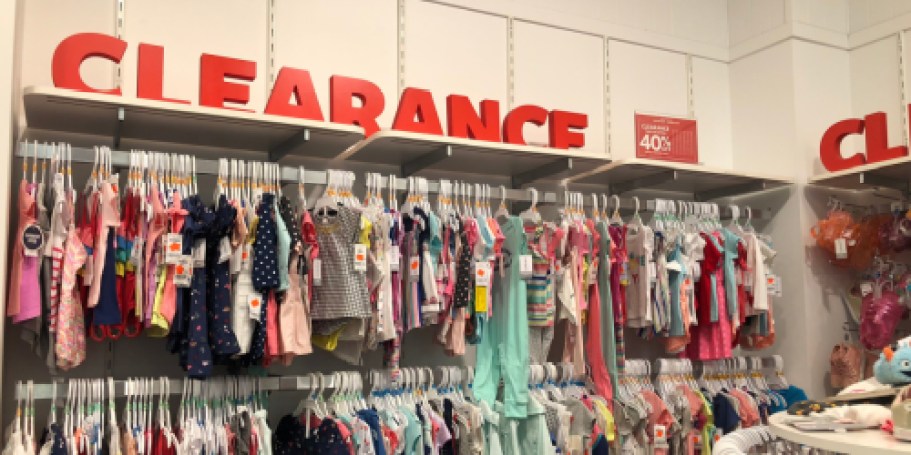 EXTRA 50% Off Carter’s Clearance | Bodysuits, Rompers, & More from $2