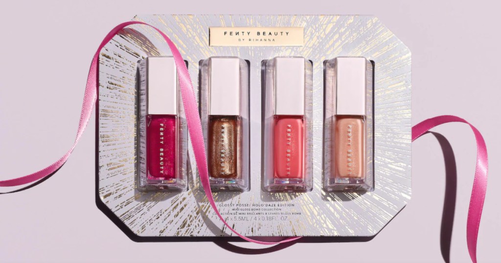 fenty lip gloss set in box