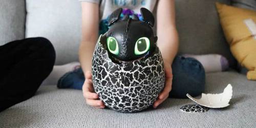 Hatching Toothless Interactive Baby Dragon Just $24.97 on Walmart.com (Regularly $60) | Pre-Order Now for 12/17 Release