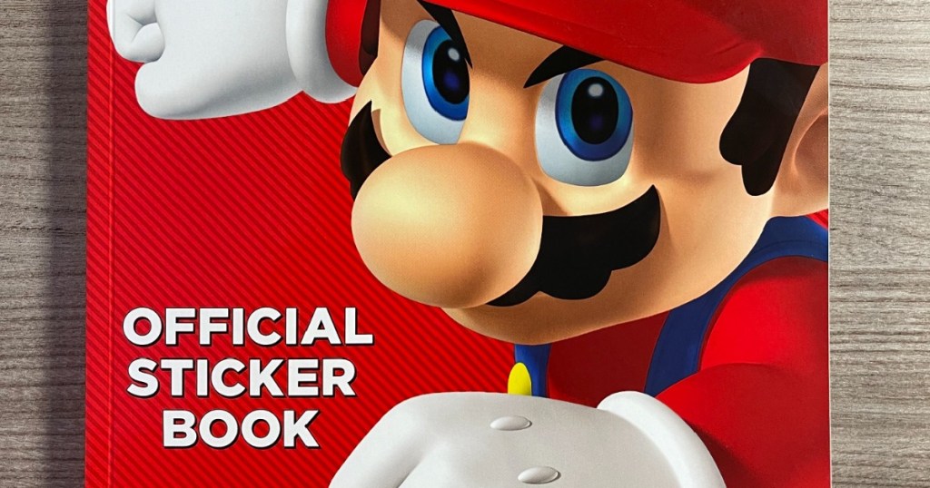 mario sticker book