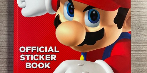 Super Mario Sticker Book Only $4.81 on Amazon | Over 1,000 5-Star Reviews