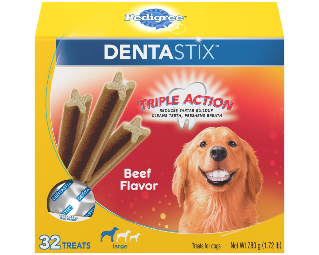 pedigree dentastix box