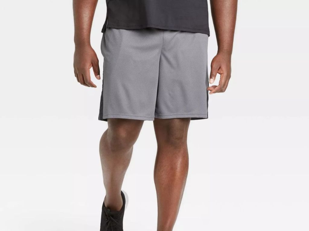 All In Motion Tech Shorts in gray