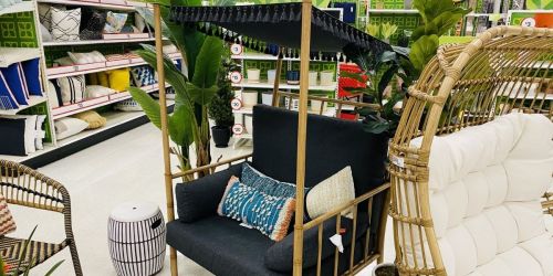 Turn Your Patio Into an Outdoor Oasis w/ This New Canopy Chair at Target