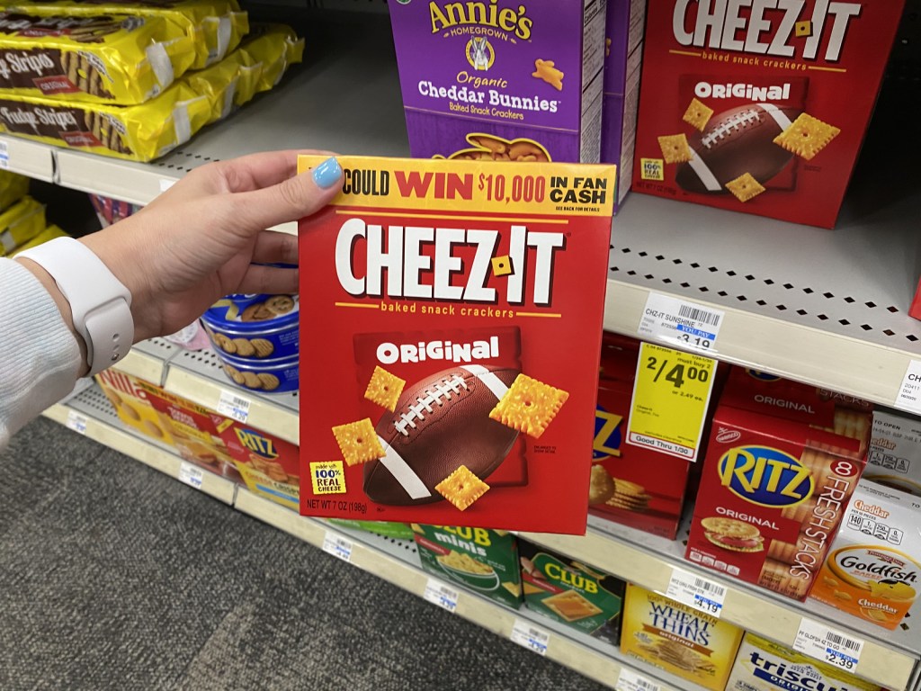 Cheez it Fan cash Box