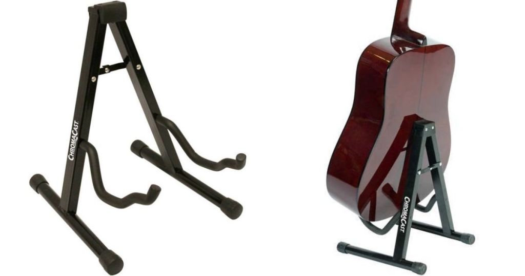 two guitar stands