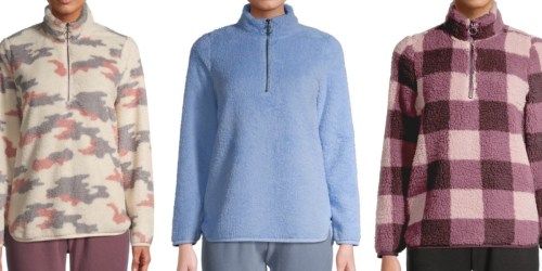 Women’s Athleisure Apparel from $5 on Walmart.com | Sherpa Pullovers, Jumpsuits & More