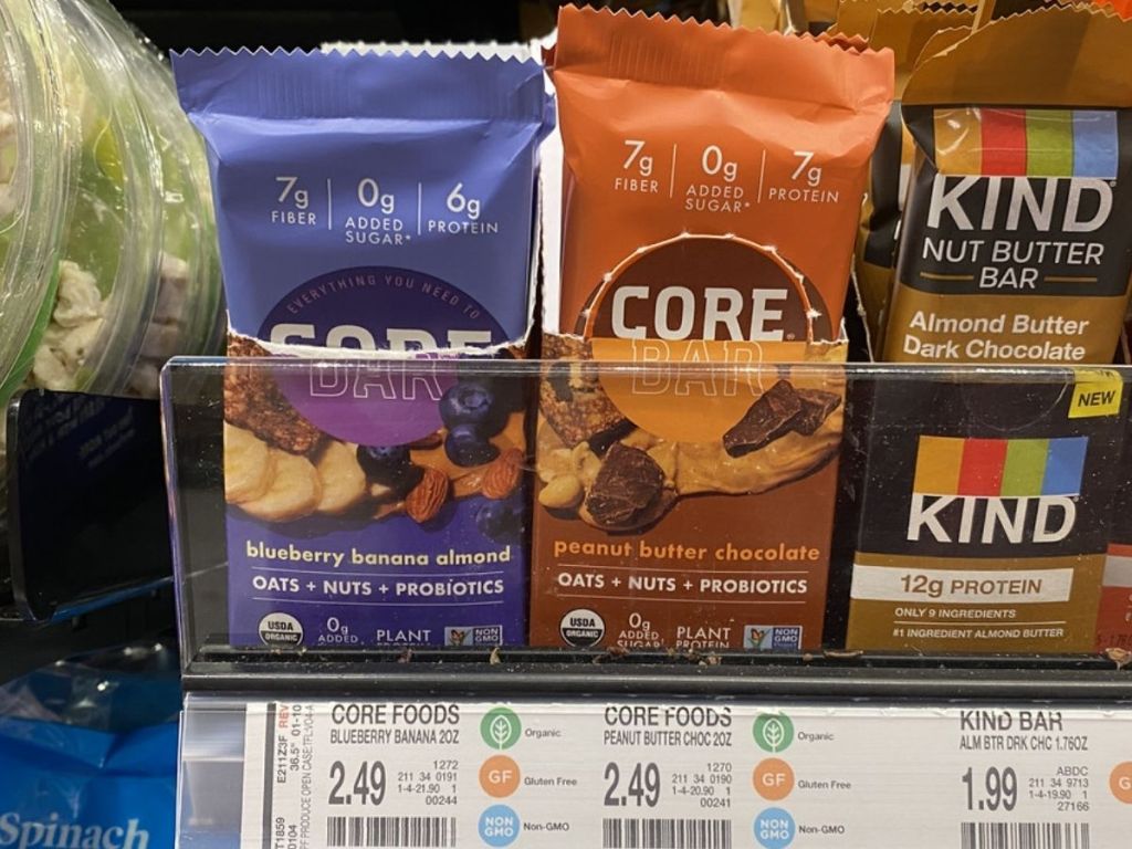 Core Organic Oat Bars