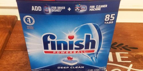 Finish Powerball Dishwashing Tablets 85-Count Just $7.97 Shipped on Amazon (Regularly $13)