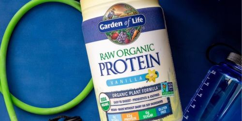 Garden of Life Raw Organic Protein Powder Just $22 Shipped on Amazon (Regularly $48) + 50% Off More Protein Powders