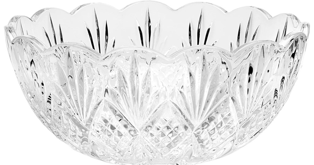 Godinger Dublin 8.5" Serving Bowl glass bowl