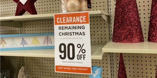 90% Off Christmas Clearance at Hobby Lobby | Ornaments, Masks, Mugs, & More