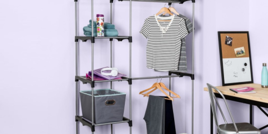 Honey-Can-Do Double Rod Freestanding Closet Only $19.97 on NordstromRack.com (Regularly $159)