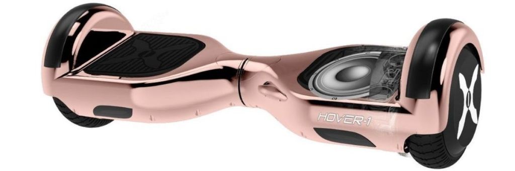 Hover-1 Rose Gold Matrix Hover Board closeup