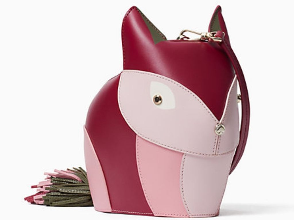 front view of Kate Spade Fox Crossbody