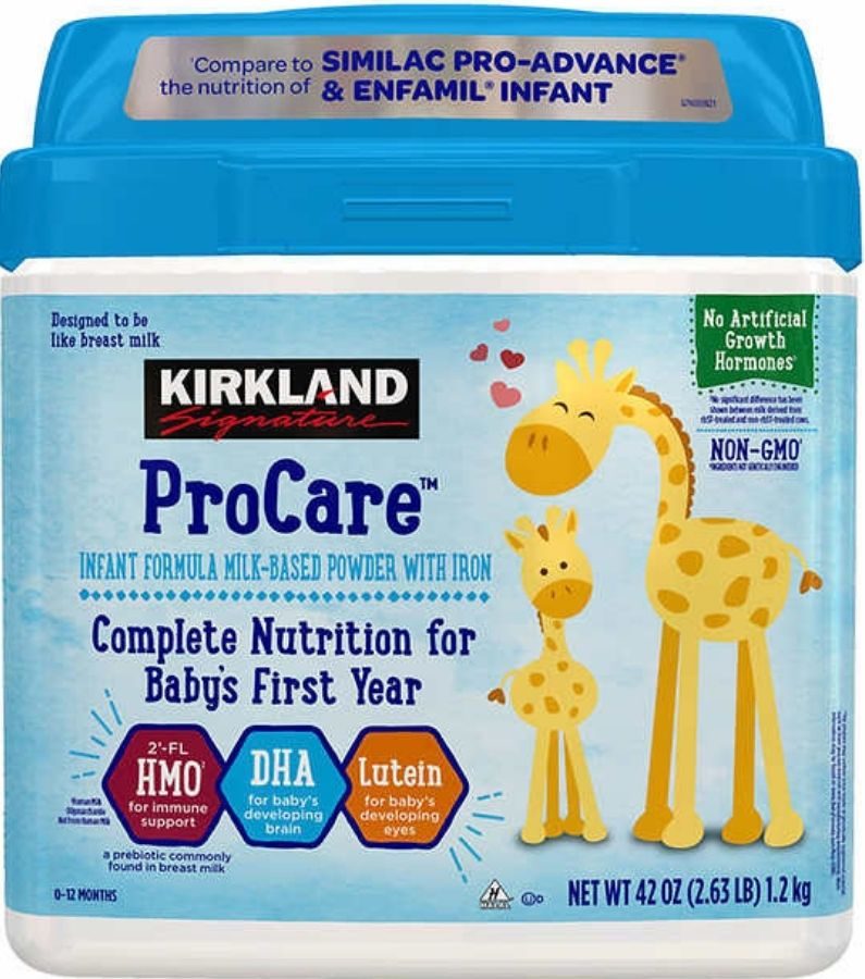 Kirkland Baby Formula