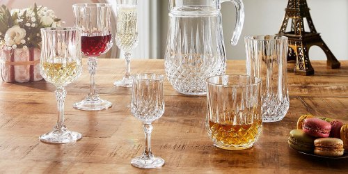 Martha Stewart & Long Champ Glassware Sets Just $10.99 on Macys.com (Regularly $38)