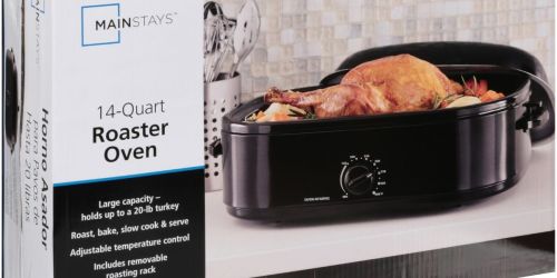 Mainstays 14-Quart Roaster Oven Only $29.94 on Walmart.com (Regularly $40)