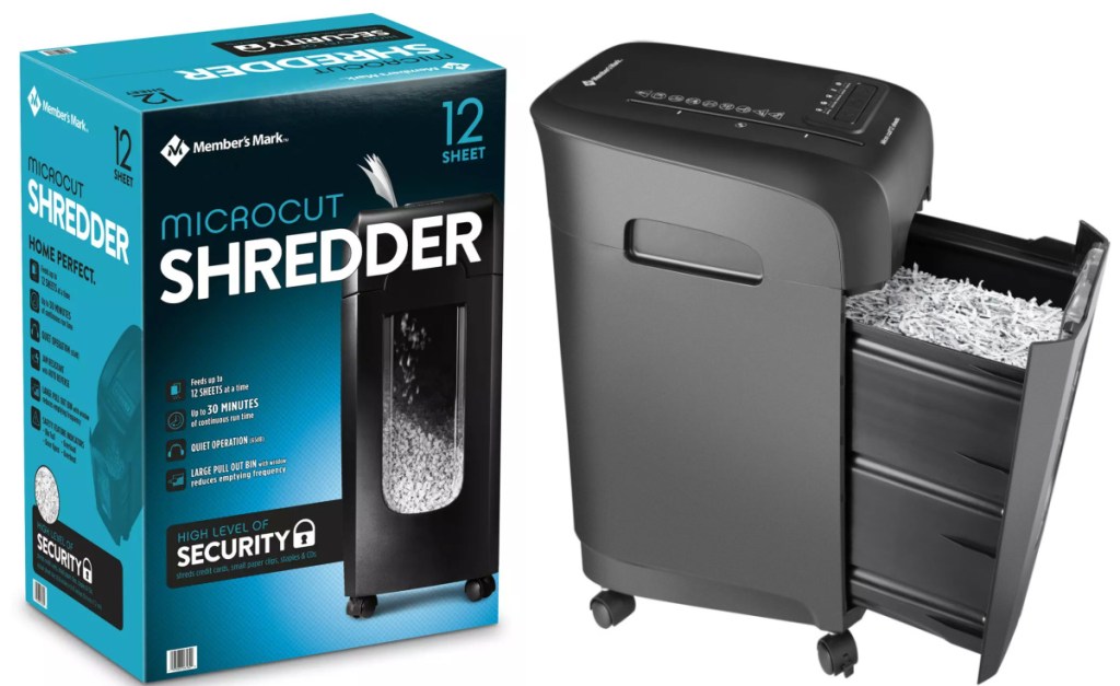 Member’s Mark 12-Sheet Micro-Cut Shredder